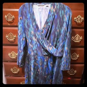 Three quarter sleeve dress